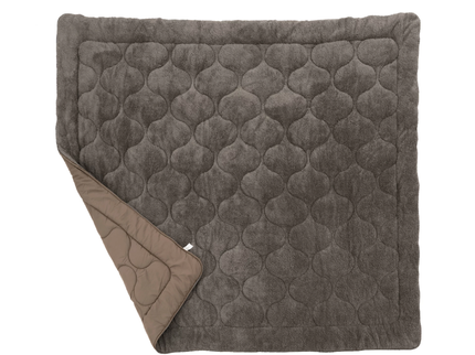 Lazy Dekbed Zonder Overtrek - Teddy - Taupe/Grijs