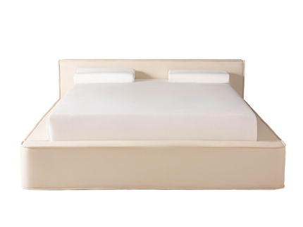 Boxspring met Opbergruimte Amour Tranquility - Velvet - Crème