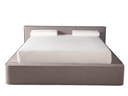 Boxspring met Opbergruimte Amour Tranquility - Velvet - Taupe