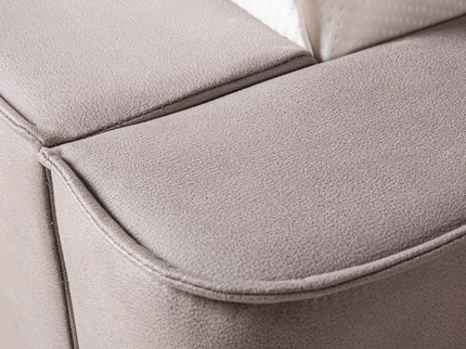 Boxspring met Opbergruimte Amour Tranquility - Velvet - Taupe
