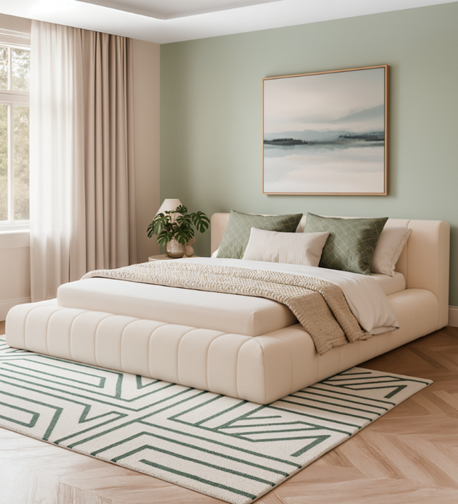 Boxspring Amour Iconic Teddy - Crème
