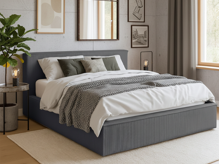 Boxspring met Opbergruimte Amour Cosy - Antraciet