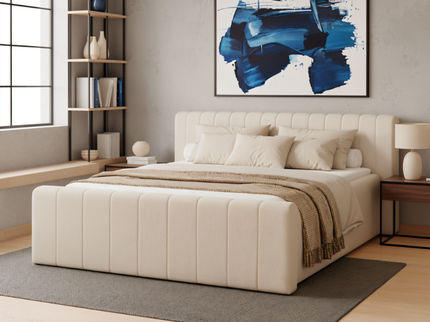 Boxspring Amour Rituals - Teddy - Crème