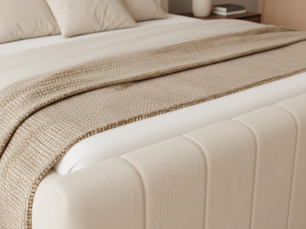 Boxspring Amour Rituals - Teddy - Crème
