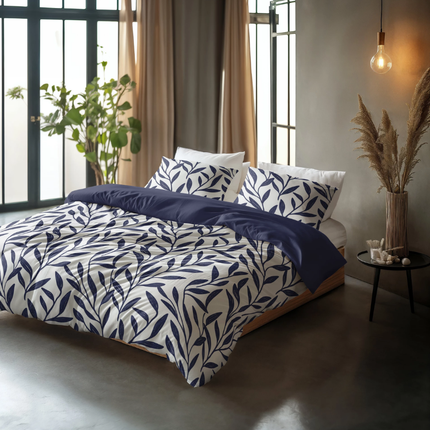 Dekbedovertrek Katoen - Blue Willow
