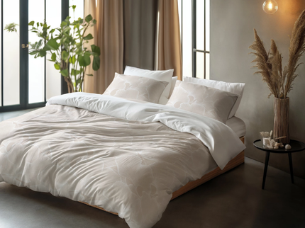 Dekbedovertrek Katoen - Ginkgo Whisper