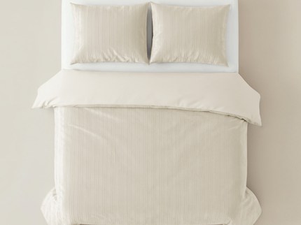 Dekbedovertrek Velvet Lining - Beige