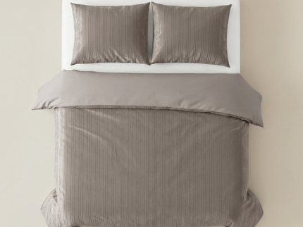 Dekbedovertrek Velvet Lining - Grijs