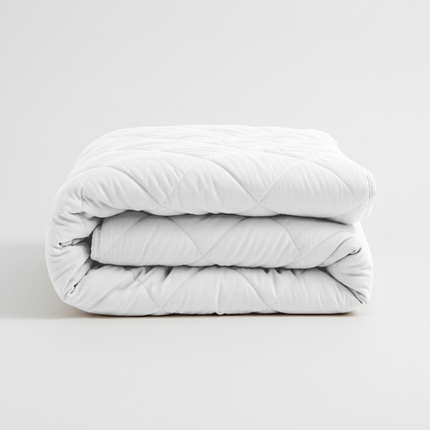 Easy Dekbed Zonder Overtrek - Percale Katoen - Wit