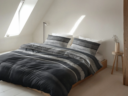 Dekbedovertrek Katoen Flanel - Marcus Grijs