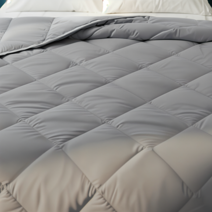 Lazy Dekbed Zonder Overtrek - Grijs