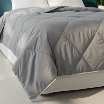 Lazy Dekbed Zonder Overtrek - Grijs