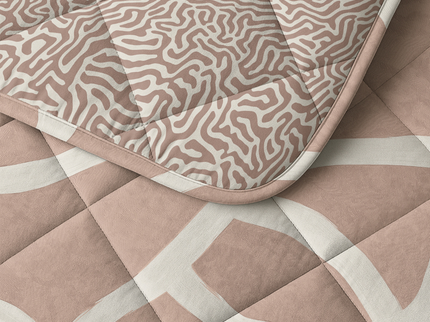 Lazy Dekbed Zonder Overtrek - Shapes