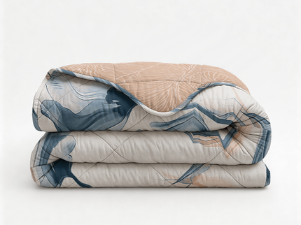 Lazy Dekbed Zonder Overtrek - Glass Flower