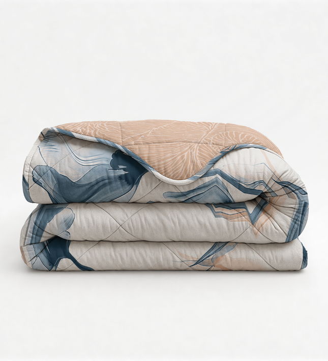 Lazy Dekbed Zonder Overtrek - Glass Flower