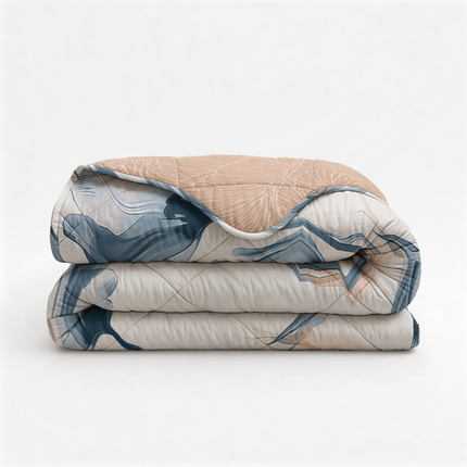 Lazy Dekbed Zonder Overtrek - Glass Flower