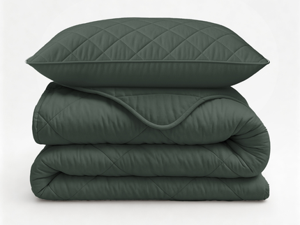 Lazy Dekbed Zonder Overtrek - Uni - Groen