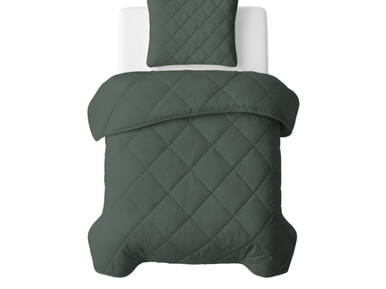 Lazy Dekbed Zonder Overtrek - Uni - Groen