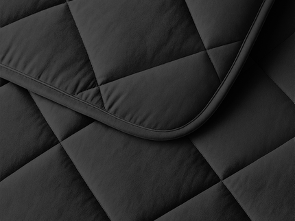 Lazy Dekbed Zonder Overtrek - Uni - Zwart