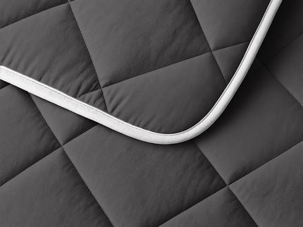 Lazy Dekbed Zonder Overtek - Zwart