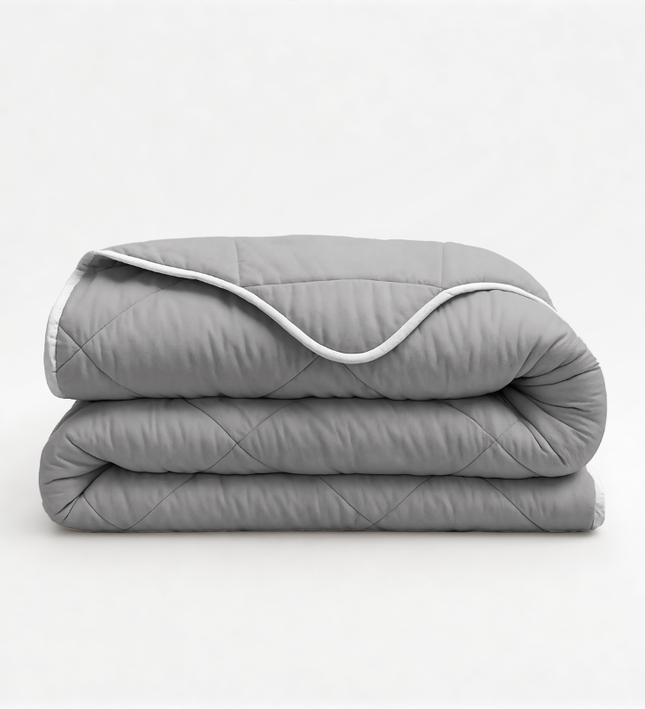 Lazy Dekbed Zonder Overtek - Grijs