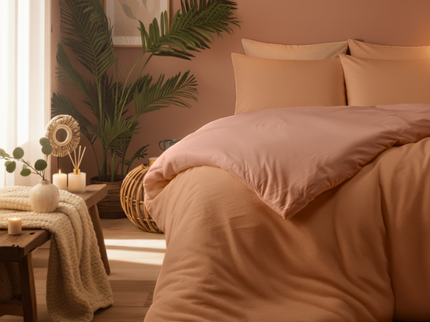 Dekbedovertrek Teddy - Zacht Roze