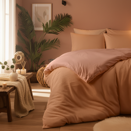 Dekbedovertrek Teddy - Zacht Roze