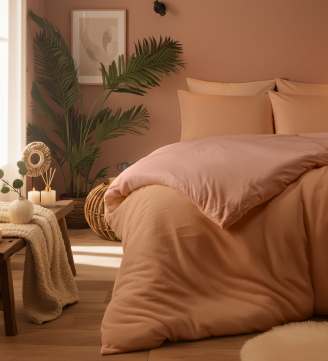 Dekbedovertrek Teddy - Zacht Roze