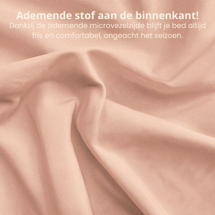 Dekbedovertrek Teddy - Zacht Roze