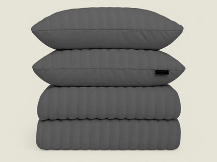 Dekbedovertrek Rabbit Bubble - Antraciet