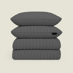 Dekbedovertrek Rabbit Bubble - Antraciet