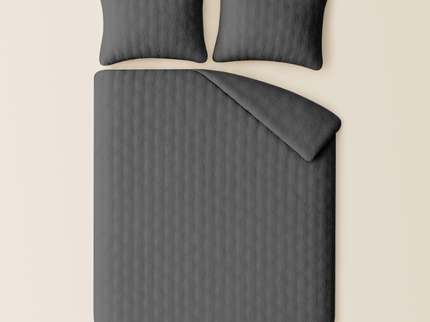 Dekbedovertrek Rabbit Bubble - Antraciet