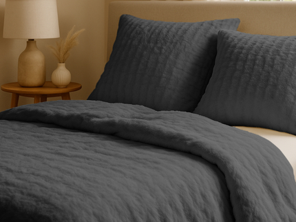 Dekbedovertrek Rabbit Bubble - Antraciet