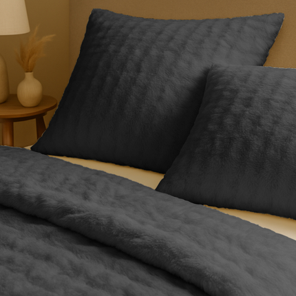 Dekbedovertrek Rabbit Bubble - Antraciet