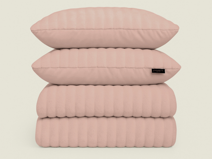 Dekbedovertrek Rabbit Bubble - Oud Roze