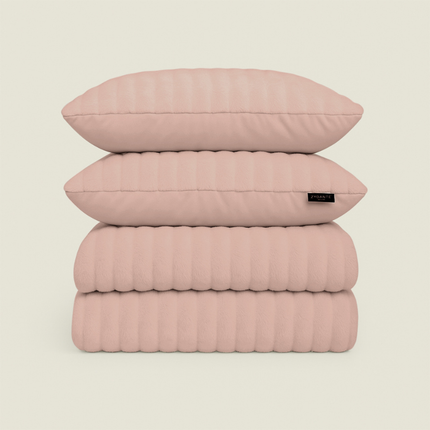 Dekbedovertrek Rabbit Bubble - Oud Roze