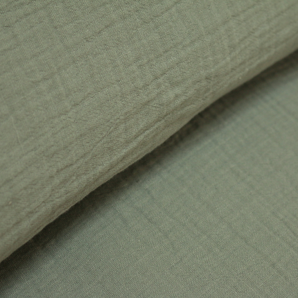 Dekbedovertrek Percale-Katoen - Mousseline - Groen