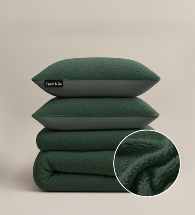 Dekbedovertrek Teddy - Groen