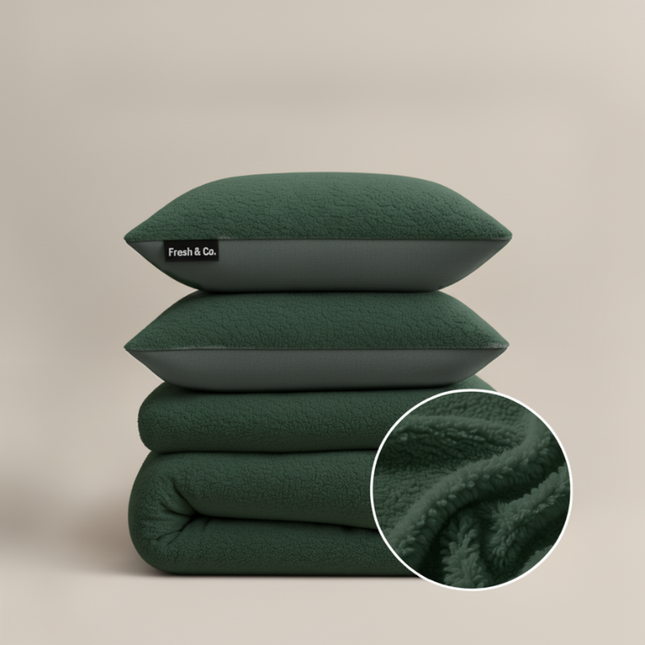 Dekbedovertrek Teddy - Groen