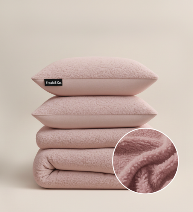 Dekbedovertrek Teddy - Roze