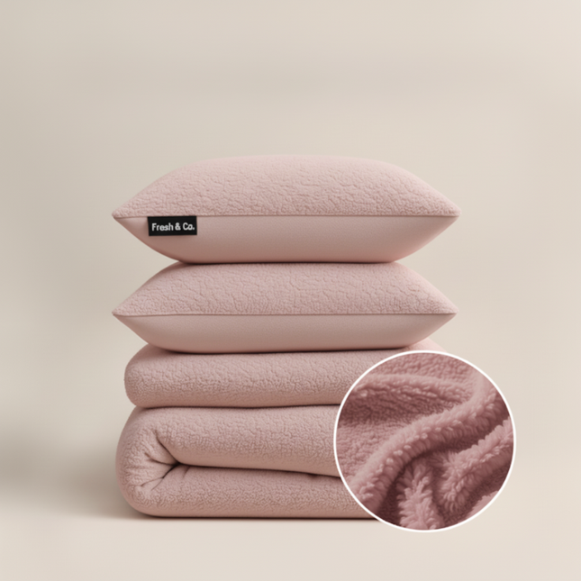 Dekbedovertrek Teddy - Roze