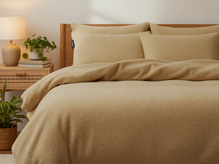 Dekbedovertrek Teddy - Blush Taupe