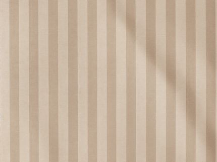 Dekbedovertrek Katoen-Satijn - Satijnstreep - Taupe