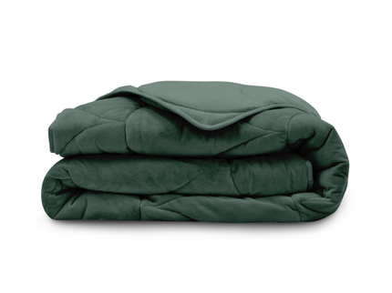 Easy Dekbed Zonder Overtrek - Velvet - Donkergroen