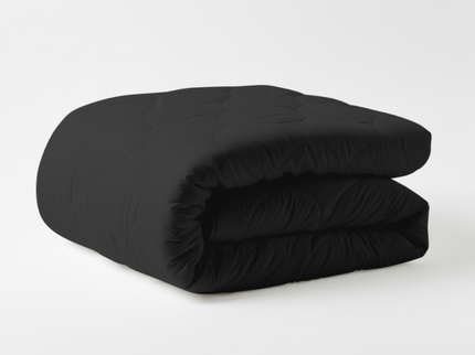 Easy Dekbed Zonder Overtrek - 4 Seizoenen - Zwart