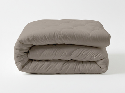Easy Dekbed Zonder Overtrek - 4 Seizoenen - Taupe