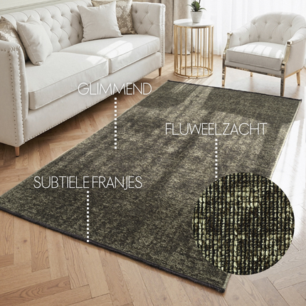 Vloerkleed Brilliance - Groen