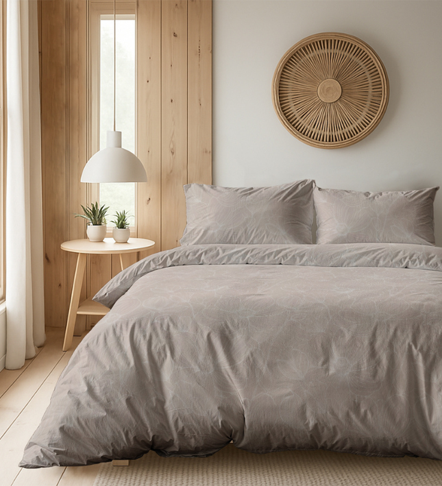 Dekbedovertrek Sketched Flowers