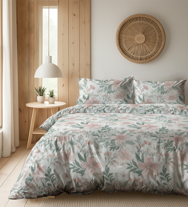 Dekbedovertrek Pink Blossom