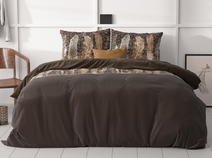 Dekbedovertrek Chocolate Feathers